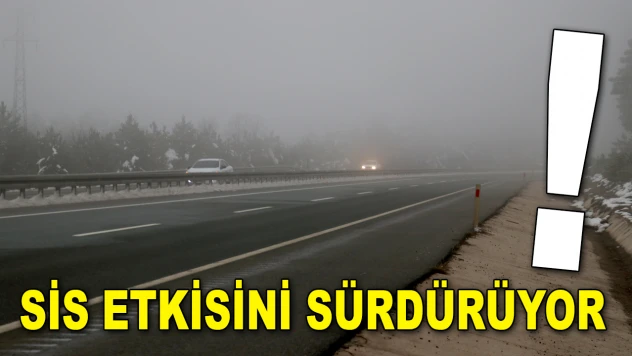 Sis Etkisini Sürdürüyor