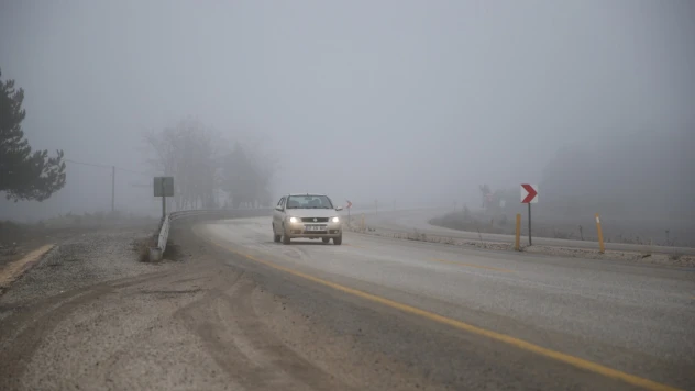Sis Ulaşımda Aksamaya Neden Oldu