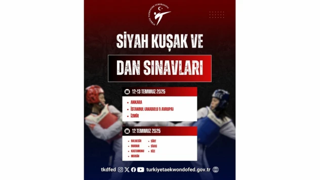 Siyah Kuşak Sınavı Kastamonu'da
