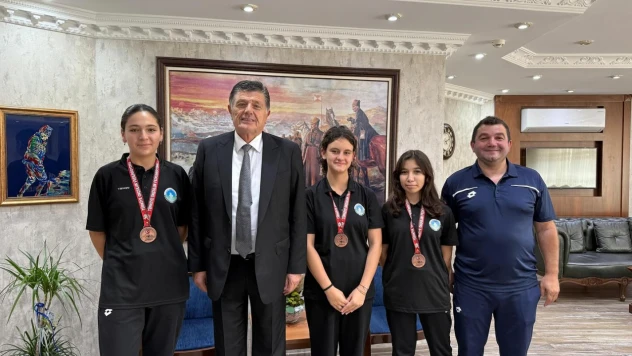 Sporculardan Başkan Yalçınkaya Ziyaret