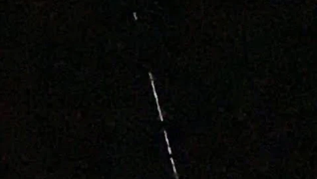 Starlink uydusu Kastamonu'da görüldü