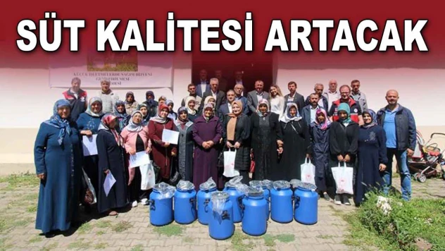 Süt Kalitesi Artacak