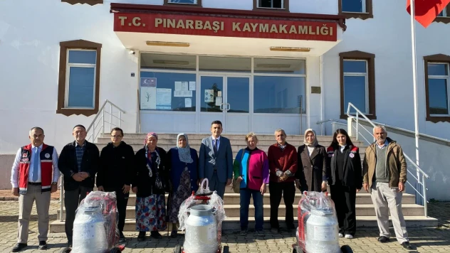 Süt Sağım Makineleri Teslim Edildi