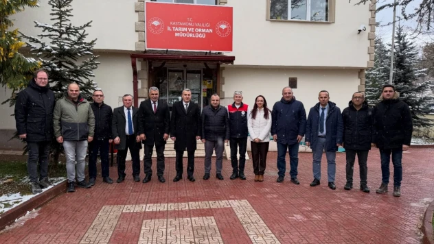 Tarım ve Orman Bakan Danışmanı Bayraktaroğlu Kastamonu'da İncelemelerde Bulundu