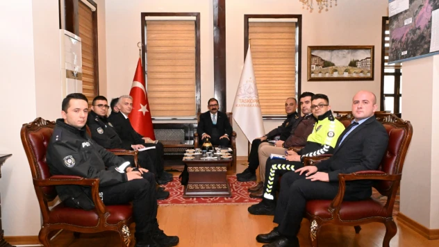 Taşköprü'de Asayiş Ve Trafik Tedbirleri Masaya Yatırıldı