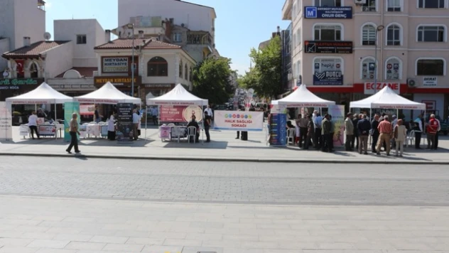 Taşköprü'de Halk Sağlığı Sokağı Kuruldu