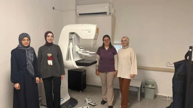Taşköprü'de İlk Mamografi Çekimi Yapıldı
