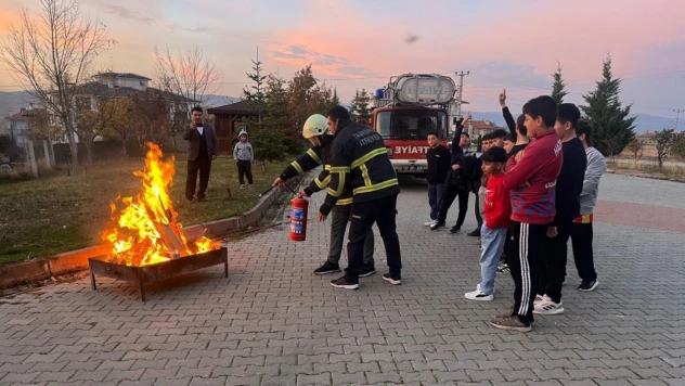 Taşköprü'de Öğrencilere Afet Farkındalık Eğitimi Verildi
