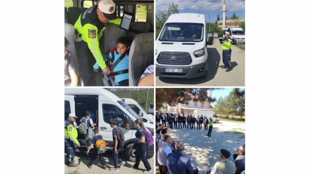 Taşköprü'de Trafik Haftasında Eğitici Faaliyetler