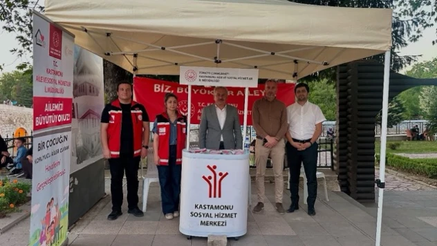 Taşköprü Sarımsak Festivali'nde 'Aile Standı' Açıldı