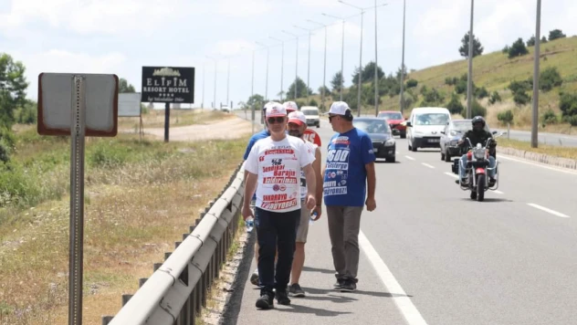 TEÇ-SEN yürüyüş başlattı