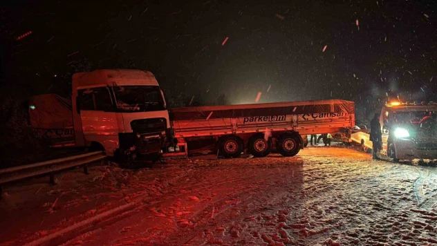 7 Araç Birbirine Çarptı