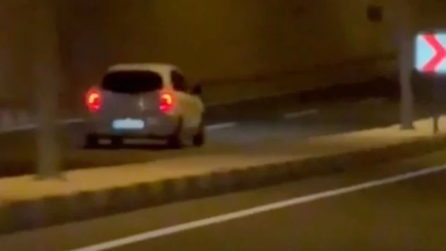 Ters Şeritten Giden Sürücü Trafiği Tehlikeye Soktu: Ceza Kesildi