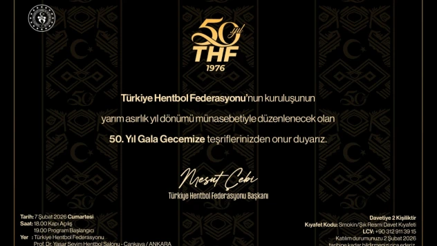 THF 50'nci Yılını Kutlayacak