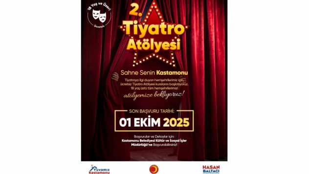 Tiyatro Atölyesi'nde 2'nci Dönem Başlıyor