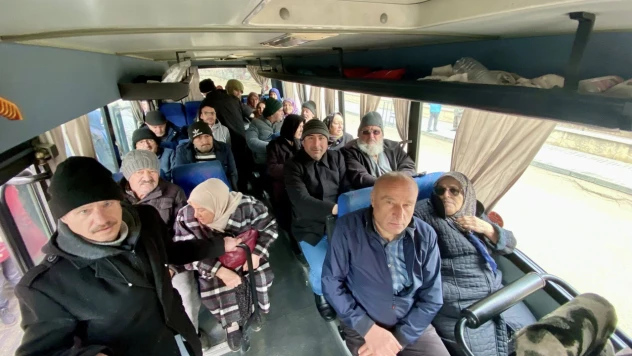 TOKİ Kurası İçin Taşköprü'den Yola Çıktılar