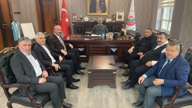 Tosya Belediye Başkanı Kavaklıgil'e Esnaf Temsilcilerinden Ziyaret