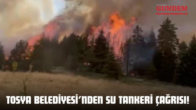 Tosya Belediyesi'nden Su Tankeri Çağrısı!