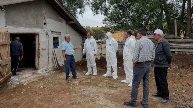 Tosya'da Şap Hastalığına Karşı Hızlı Müdahale