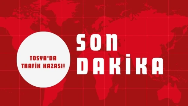 Tosya'da Trafik Kazası: 1 Yaralı!