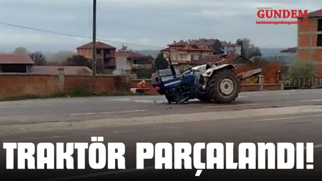 Traktör Parçalandı!