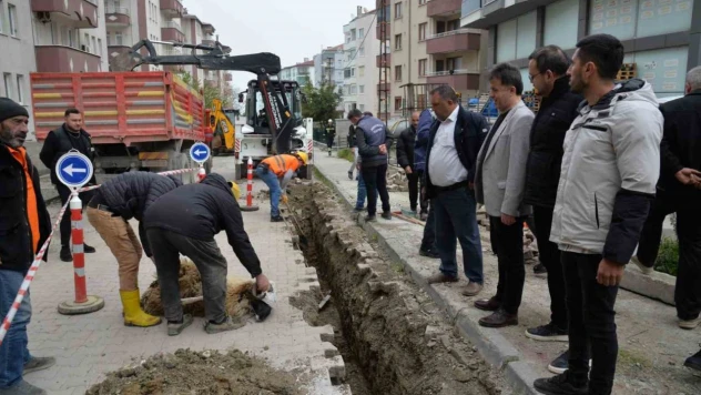 2. Etap Doğalgaz Çalışmaları Başladı
