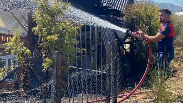 Türkeli'de Anız Yangını