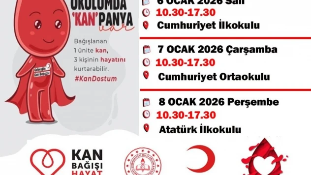 Türkeli'de Okullarda Kan Bağışı Kampanyası