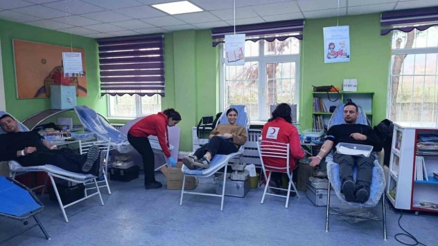 Türkeli'de Okullarda Rekor Kan Bağışı