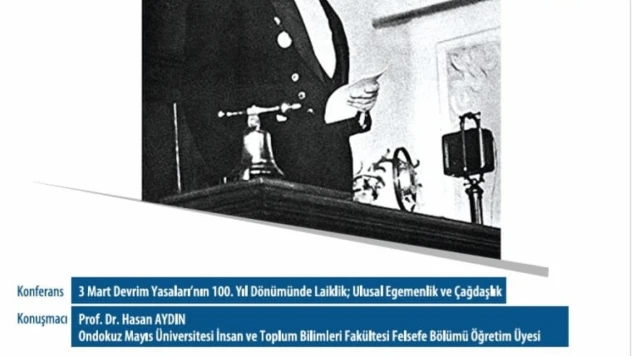 Üç Devrim Yasası'nın 100'üncü Yılı Kutlanacak