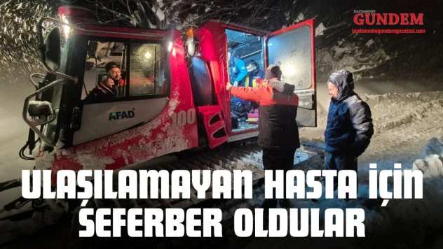 Ulaşılamayan Hasta İçin Seferber Oldular