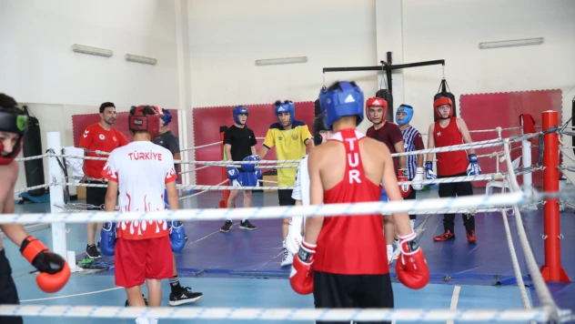 Üst Minik Erkek Boks Milli Takımı'nın Kastamonu Kampı Tamamlandı