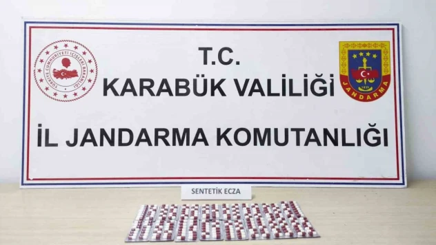 Karabük'te 224 Adet Sentetik Hap Ele Geçirildi
