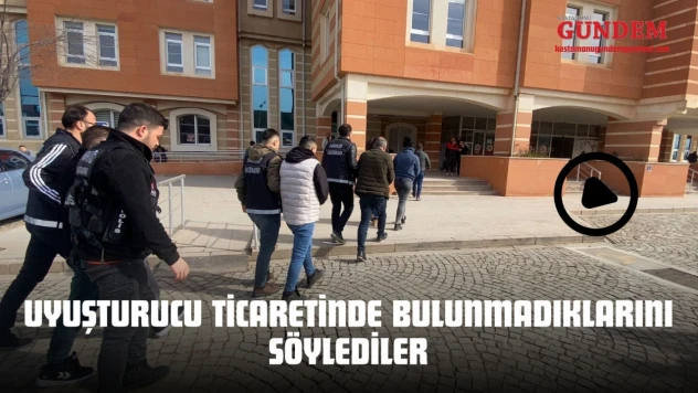 Uyuşturucu Ticaretinde Bulunmadıklarını Söylediler