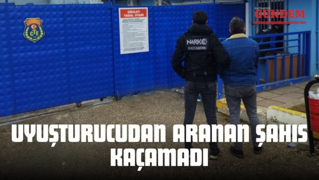 Uyuşturucudan Aranan Şahıs Kaçamadı