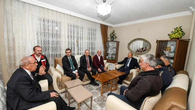 Vali Dallı'dan, Gazi Büyükoğlu'na Ziyaret