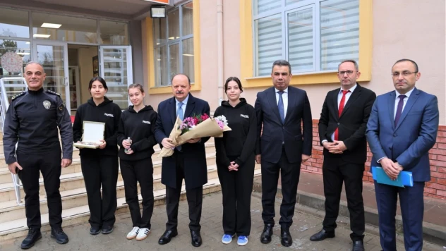 Vali Meftun Dallı'dan Pervaneoğlu Ali Mesleki ve Teknik Anadolu Lisesi'ne Ziyaret