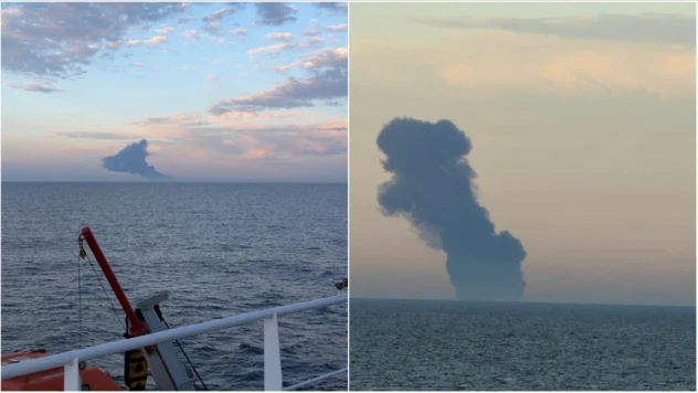 VIRAT İsimli Tanker İsabet Aldı