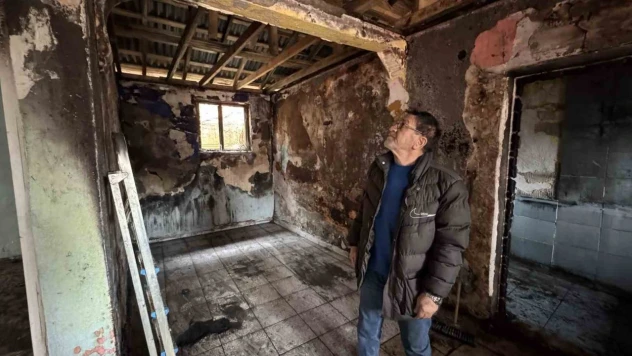 Yangın Mağduru Engelli Vatandaş Yardım Bekliyor