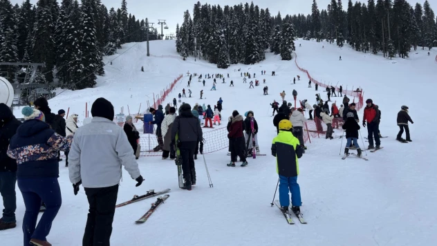Yarıyıl Tatilinin Son Gününde Ilgaz'da Yoğunluk