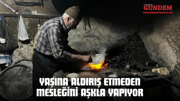 Yaşına Aldırış Etmeden Mesleğini Aşkla Yapıyor