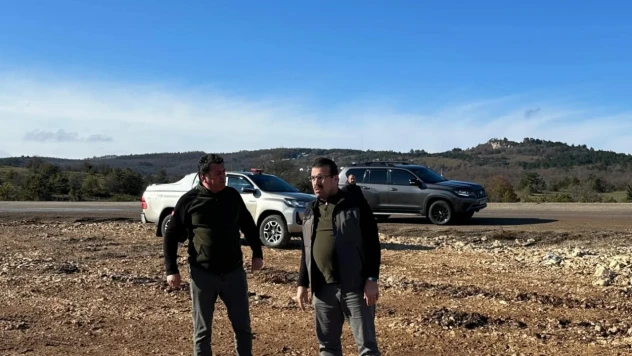 Yaslıkaya'dan Yapımı Devam Eden Orman Deposunda Denetim