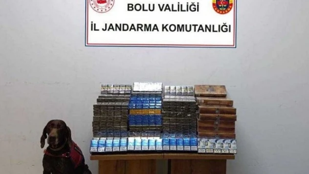 Yolcu Otobüsünde Kaçak Sigara Ele Geçirildi