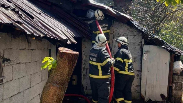 Yufka Yaparken Yangın Çıktı