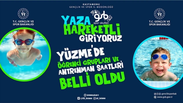 Yüzme Antrenmanları Netleşti