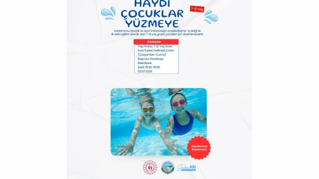 Yüzme İçin Kayıtlar Başladı