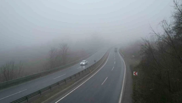 Zonguldak-Ereğli Yolunda Sis Etkili Oldu
