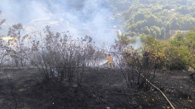 Zonguldak'ta Korkutan Yangın