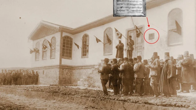 Zonguldak'ta Bir Okulun Osmanlıca Kitabesi Bulundu