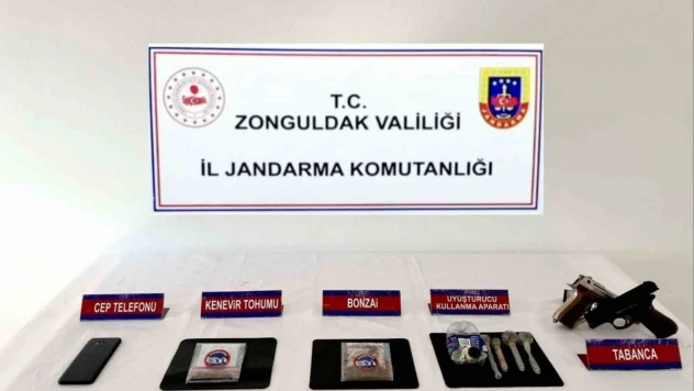Zonguldak'ta Jandarmadan Üç Ayrı Narkotik Operasyonu